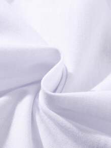 Souflis Souflis 2pcs Baby Boys Polo Collar Colorblock Short Sleeve Top And Pants Set, Stylish Outfit With Sophisticated Prints Boy Clothes Baby Boy Clothes For Kids Baby Boys Sets Boy Baby Clothes Boys Clothes Baby Outfits For Baby Boys - Multicolor - View 7