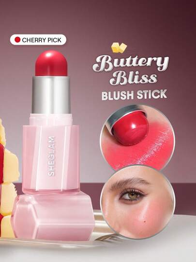 Buttery Bliss Blush En Stick-Cherry Pick Rare,Rouge Marque Beauté Visage Maquillage CosméTique Pour Femmes Filles Parfait Pour Hiver IdéAl Pour Y2K ÉLéGant Mode Adapté Pour Anniversaire Xmas Cadeau FêTe PrêT Meilleure Couleur