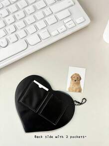 Fotos de tarjeta de identificación con forma de corazón rojo de 1 pulgada, 2 pulgadas - Multicolor - Ver 12