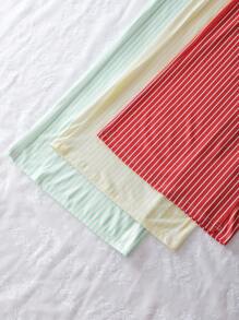 3pc Striped Sleepwear Pants Set For Women' - Multicolor - View 6