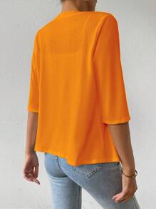 Calvaya Women Solid Color Casual Vacation Regular Cardigan, Summer Loose Knit Outwear