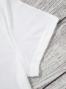 INAWLY 女士休闲短袖圆领图案 T 恤，带有长颈鹿和猎豹印花，时尚常规 T 恤