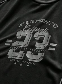 AXEPEAK Street Style Crew Neck Loose Fit Short Sleeve Jersey T-Shirt For Men, Summer, Streetwear Inspired, 2000s Style