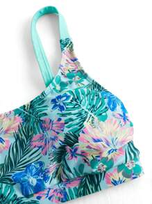 Swim SPRTY Women's Vacation Beach Abstract Print Surfing Swimsuit Set For Summer - Multicolor - View 6