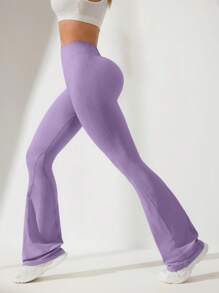 Seamluxe SHEIN Sport Women's Solid Color Slim Fit Casual Sweatpants, Daily Wear