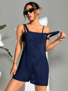 Swim Vcay Mono informal de verano de unicolor sin mangas