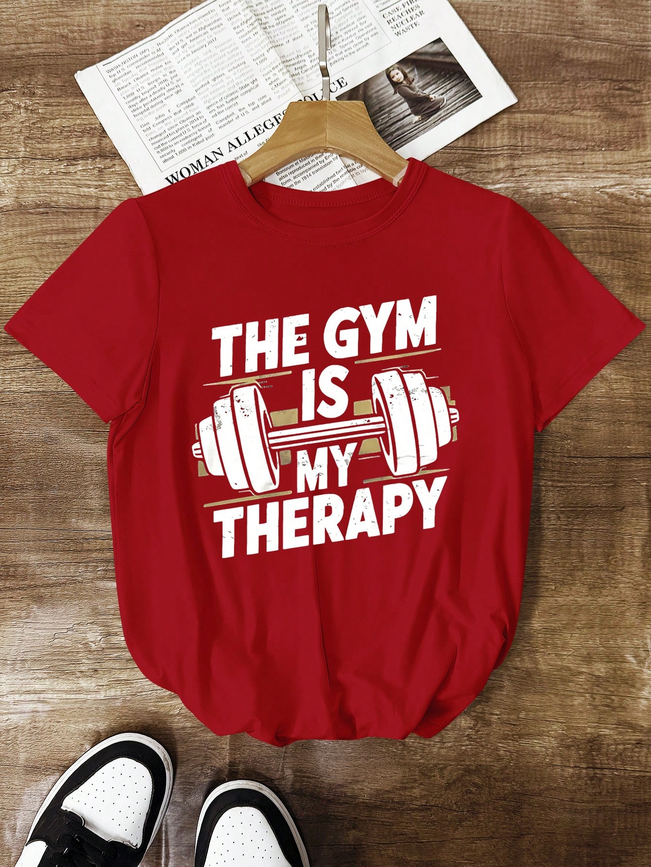 تي شيرت قصير الأكمام مريح وأنيق للنساء للاستخدام ا...