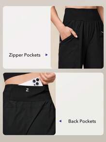 OutZeal Pantalones impermeables, resistentes a los desgarros y ligeros de nailon para mujer, ideales para senderismo en primavera y verano