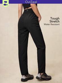 OutZeal Pantalones impermeables, resistentes a los desgarros y ligeros de nailon para mujer, ideales para senderismo en primavera y verano