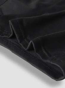 Manfinity Underwear&Sleepwear Basics Mutande da uomo confortevoli e morbide con patch a motivo di lettere, vita elastica