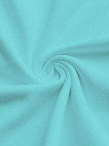 Zolique Digital Print Striped Patterned T-Shirt Graphic Tees Women Tops - Blue - View 7