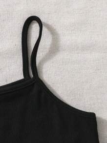 SHEIN 3pcs/Set Girls Classic Simple Comfortable Versatile Tank Tops