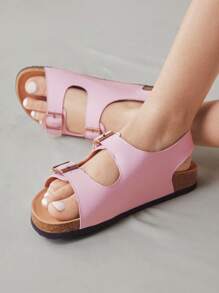 Solecia Women Flat Slip-On Shoes, Minimalist And Practical Multifunctional - Baby Pink - View 5