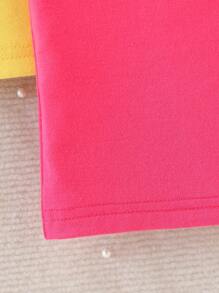 4-Piece Baby Girls' Casual Comfortable Camisole Set, Spring/Summer - Multicolor - View 5