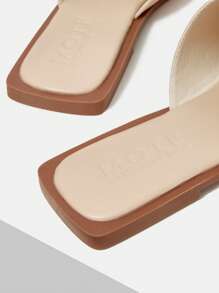 MOTF PREMIUM SANDALIAS PLANAS DE PUNTA CUADRADA