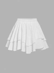 SHEIN MOD Women Plus Size 2Pcs Set, Cutout Detail Waist Fitted Top, Two Pieces Set Plus, Casual Summer Dress, Renaissance Fair, Birthday Women Outfits, White Short Dress, Summer Clothes, Sleeveless Top, White - White - View 4