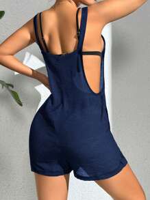Swim Vcay Mono informal de verano de unicolor sin mangas