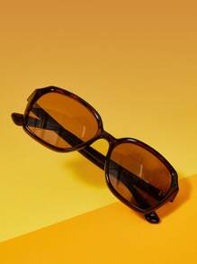 TOM & JERRY X SHEIN Elegant Cartoon Mouse Pattern Fashion Glasses - Brown - View 4