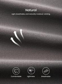 LUVLETTE Autumn And Winter Soft 100% Pure Cotton Wide Fit Women Lounge Bottom Airy Pajama Pants Pajama Style Trousers Pants With Pockets Lingerie As Outerwear Fall Pajamas - Dark Grey - View 8