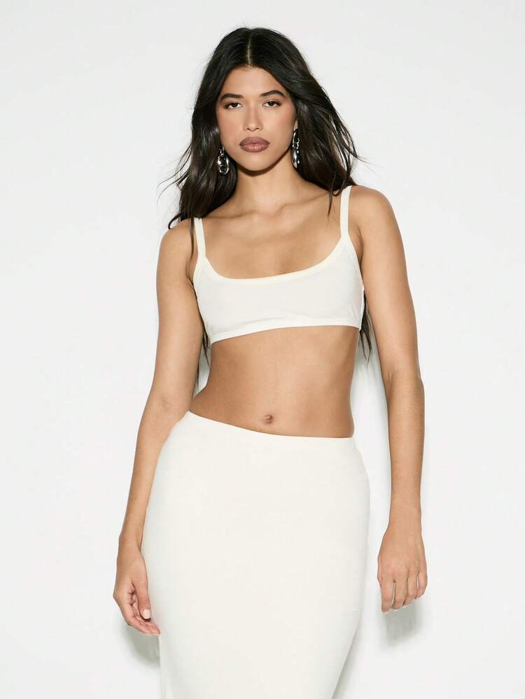 KIZN Seamless Cami Crop Top Summer Sports Bra Tank Bralette