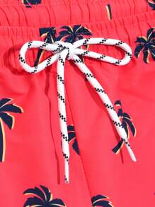 Horizaway Men's Beach Shorts With Drawstring, Fashion For Summer,Hawaiian