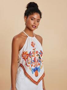 Travachic Top da donna senza maniche alla moda per l'estate