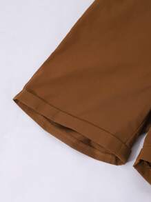 Shorts cómodos y versátiles tejidos para uso casual urbano, apropiados para niños y niñas a la moda, vacaciones, verano y viajes