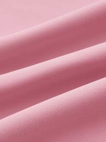 Sweetra Women Cute Blue Tone Holiday Mini Skirt One-Piece Swimsuit For Summer Beach Vacation - Baby Pink - View 8