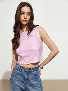 Aveloria Affinna Summer Fashion Solid Color Sequin Cropped Camisole