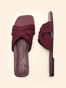 CUCCOO BASICS CUCCOO Summer Casual Versatile Simple Flat Sandals