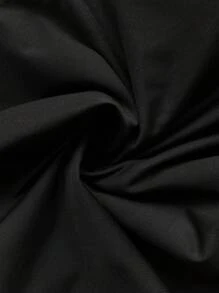 SHEIN SXY Sexy elegantes Oberteil mit weißer Schleifen-Verzierung und figurbetontem Bleistiftrock in Große Größen für Pendlerinnen, geeignet für den Alltag, Festivals, Date Nights, Geburtstage, Junggesellinnenabschiede, Hochzeiten, elegant, lässig, Shopping, Ausgehen, verspielt, leicht zu kombinieren & figurbetont, hebt die Figur hervor - Schwarz - Übersicht 7