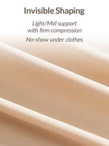 SHEIN Shape Prenda de control moldeable sin costuras de unicolor y tiro alto para mujeres embarazadas