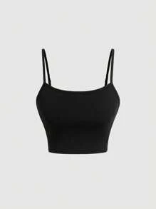 SHEIN MOD Conjunto de 2 piezas con top tipo camisola con borde de flecos en contraste, estilo bohemio, ideal para vacaciones, festivales de música country, salir de fiesta, vestimenta de verano