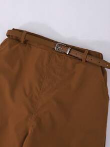 Shorts cómodos y versátiles tejidos para uso casual urbano, apropiados para niños y niñas a la moda, vacaciones, verano y viajes