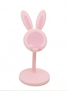1pc Little Rabbit Cell Phone Stand, Adjustable Phone Holer For Desk, Computer Office Desk Accessories Durable, Ease Of Use, Giftable, Versatile - Multicolor - View 11