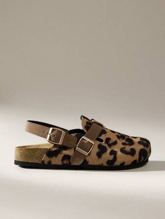 Solecia New Spring/Autumn Women Slip-On Thick Soled Closed Toe Mule Shoes For Christmas