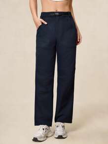 OutZeal Damen Schnell trocknende Outdoor Wander Hose aus Funktionsgewebe, hoher Bund, 7/8 Länge, knöchelfrei, für Wandern