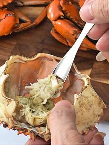 4件/套大闸蟹拆解工具，方便携带，可拆卸，内部收纳，方便吃蟹 - 紅色 - 查看 8