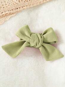 2pcs Infant Cute Rabbit Embroidery & Detachable Fuzzy Ball Suspender Bodysuits & Camisole Set, Summer - Green - View 4