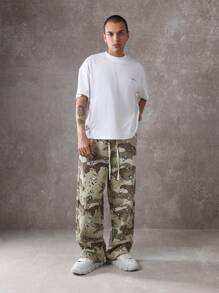 Áo phông Sumwon Brooklyn phong cách đường phố đô thị Boxy Fit mát mẻ mùa hè thường ngày áo phông phong cách đô thị tối giản cơ bản thiết yếu quá khổ áo phông Varsity City cổ tròn phong cách trượt ván - trắng - Xem 3