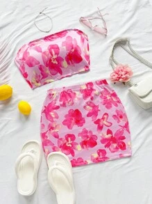 Soleia Bộ đồ hai mảnh nữ Hoa Boho - Nhiều màu - Xem 10