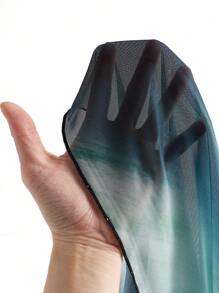 Swim Oasis 1 件女式扎染连体泳衣（含罩衫和裙子）