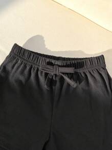 Souflis Souflis 3 件套婴儿基础款黑色、白色和灰色运动短裤 - 彩色 - 查看 7