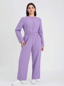 Scrubzie Set uniforme da lavoro antipiega con pantaloni lunghi e maniche lunghe, taglia comoda