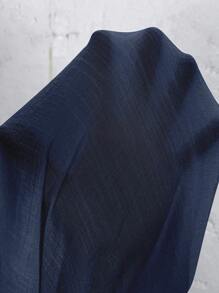 Linhara Chemise décontractée de vacances, grande taille, avec patchwork à broderie florale - Bleu marine - Voir 6