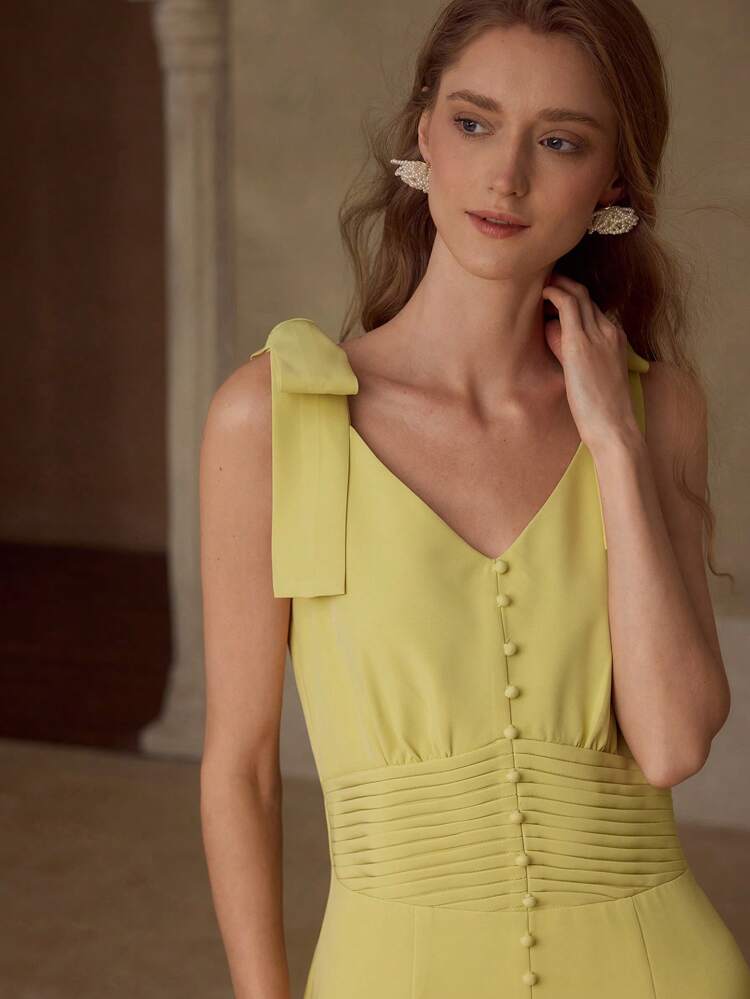 SPLIT MERMAID HEM DRESS