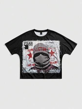 Street Life Camiseta de manga corta de verano casual para hombres con estampado de eslogan