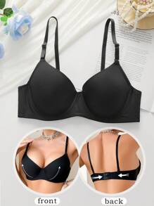 素色鋼圈胸罩