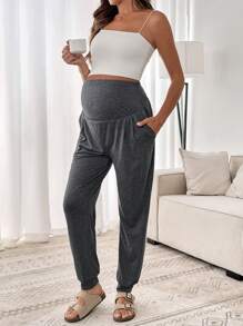 SHEIN Maternity Pants
Pajama
Loungewear
Sleepwear
Underwear&Sleepwear
Pajama Set Summer Outfits For Women - Grey - View 5