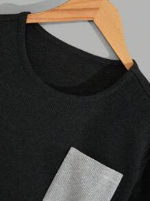 RueChic Men 2pcs Multi Pack With Pocket Regular T-Shirt - Multicolor - View 4